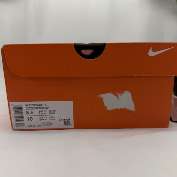 Nike Run Swift 2 Men\'s Running Shoes Sequoia Pilgrim Black CU3517 301 Size 8.5